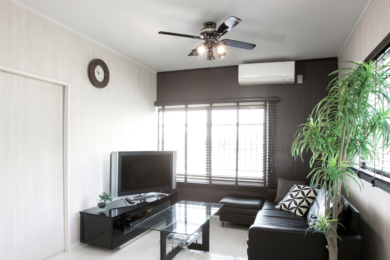 エアコンの効いた部屋